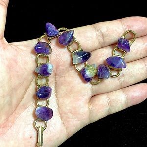 🖤Vtg💕Amethyst bracelet